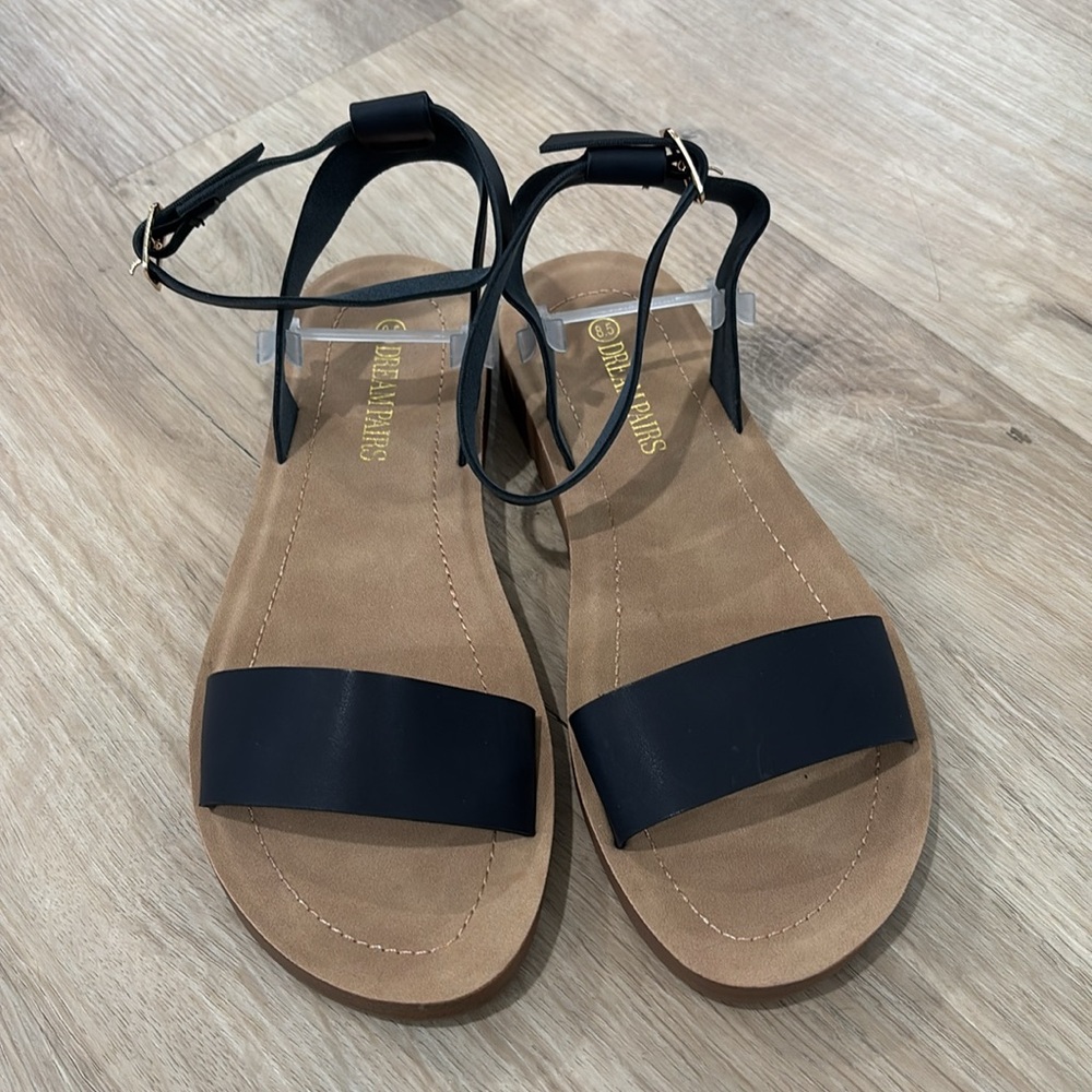 NEW Women’s Dream Pairs Ankle Strap Sandals - Picture 2 of 4